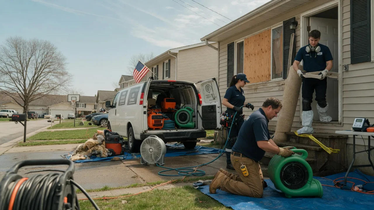 Water Damage Restoration in Hardtner, KS near me